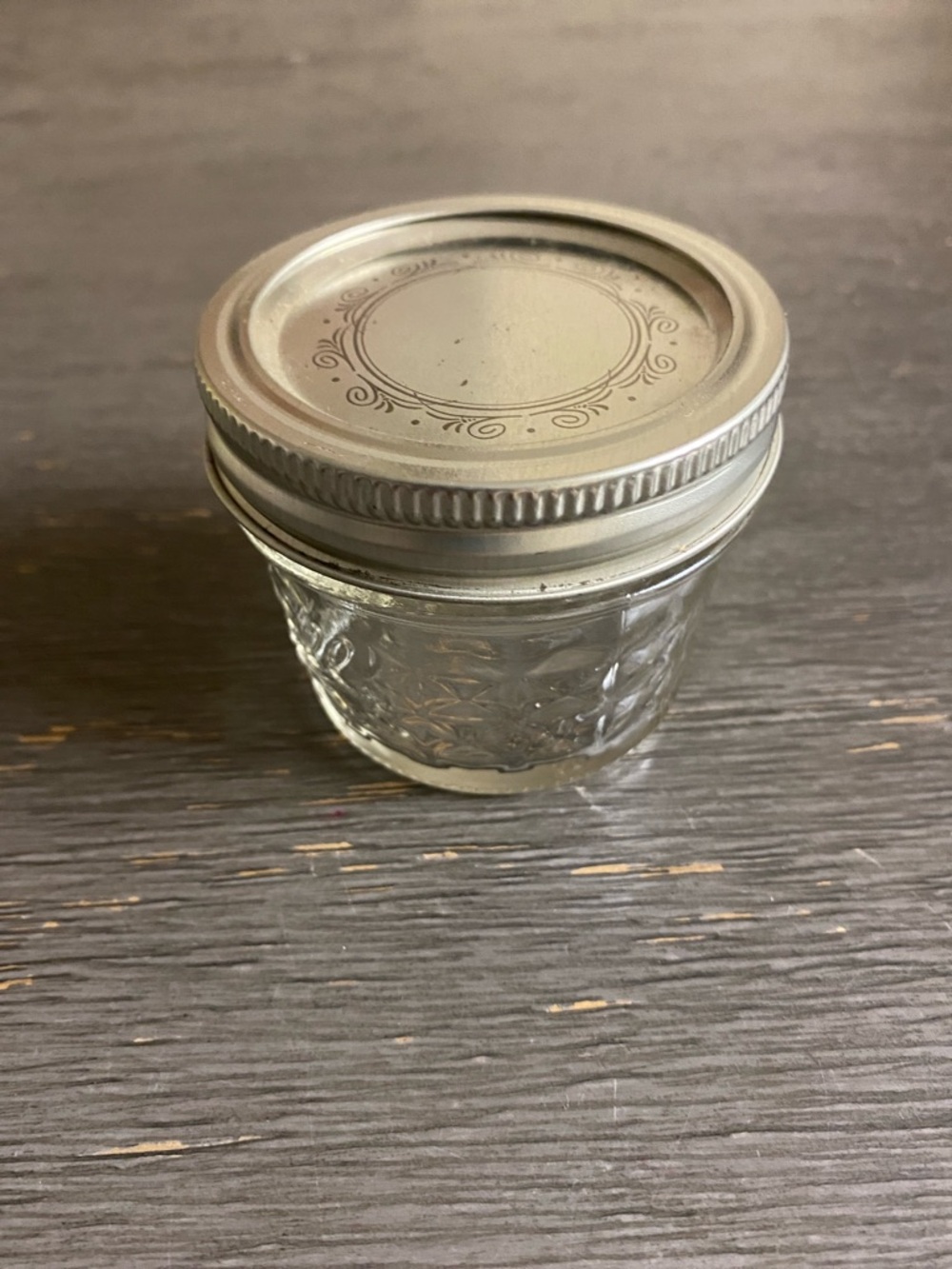 Small Glass Ball Mason Jar